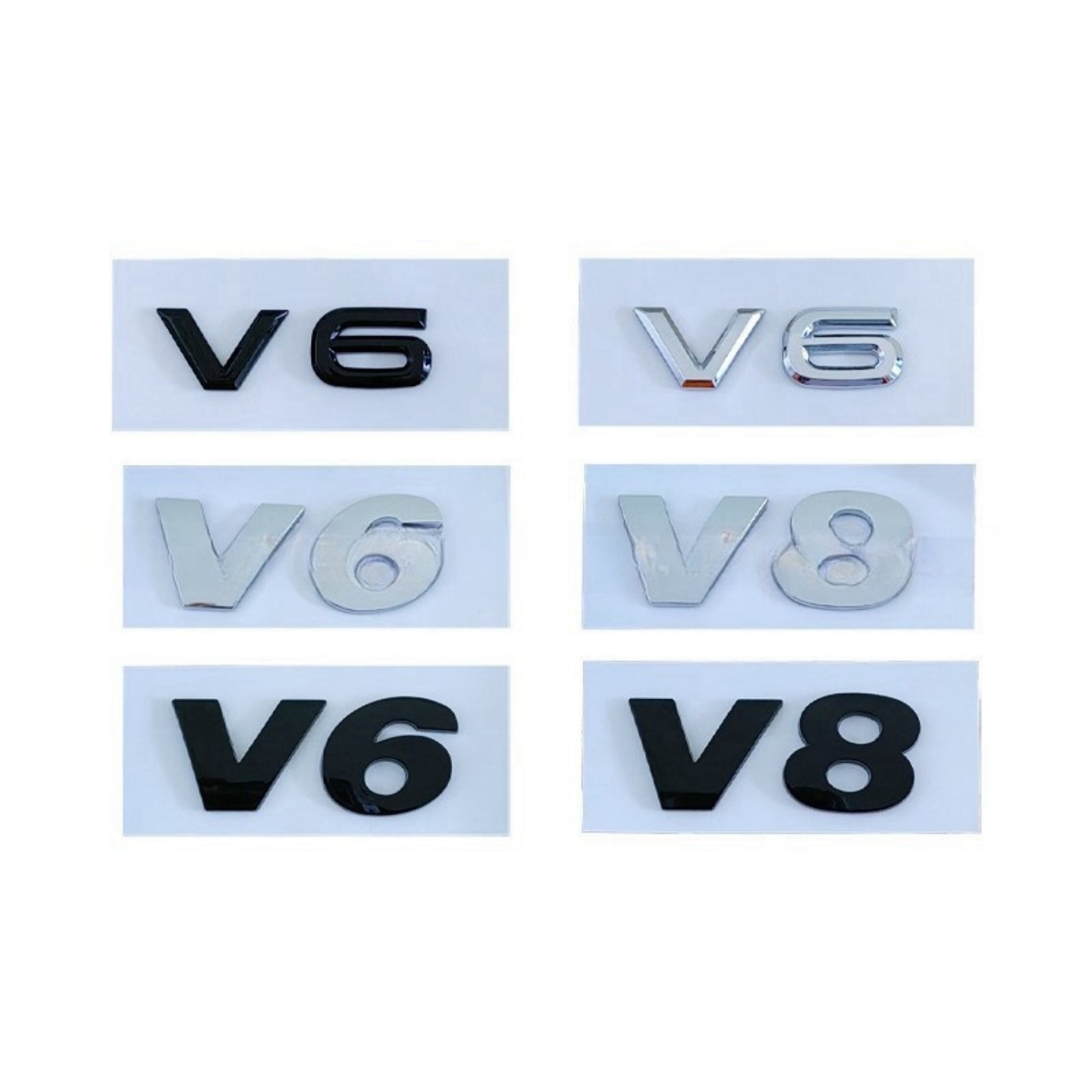 大众字标宝来速腾ccv6v8尾标车贴