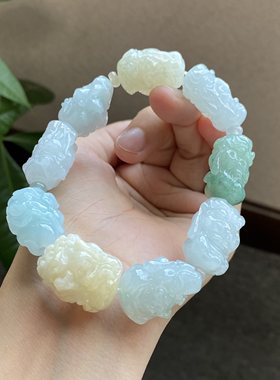 十八罗汉手串缅甸翡翠