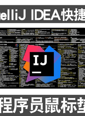 程序员鼠标垫intellij idea快捷键vim命令java方法linux编程桌垫