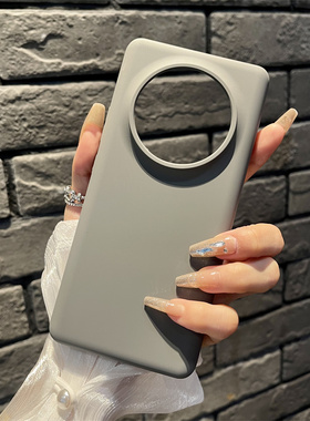 Realme GT5pro手机壳gt5pro液态硅胶GT7全包NEO7SE保护套质感炭灰色商务工作潮壳