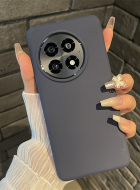 ins质感黑适用OnePlus/一加13液态硅胶1+13手机壳新款全包防摔壳简约