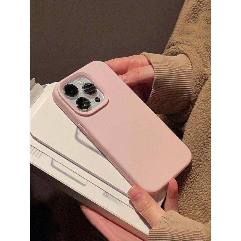 橡皮擦手感液态硅胶适用iphone17promax壳新款air苹果16plus灰粉色15/14pm高级感13/12pro简约防摔保护套