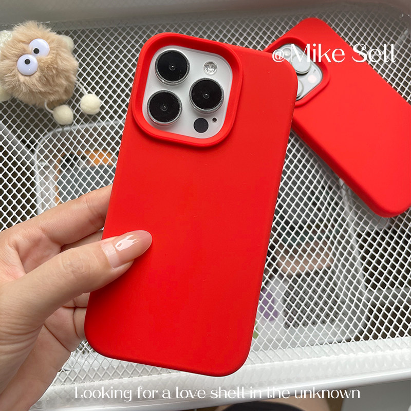 新年红14适用oppo Reno15手机壳11液态硅胶12耐脏FindX9全包边K13Turbo防摔X8s简约X7U大孔x6新款10pro +