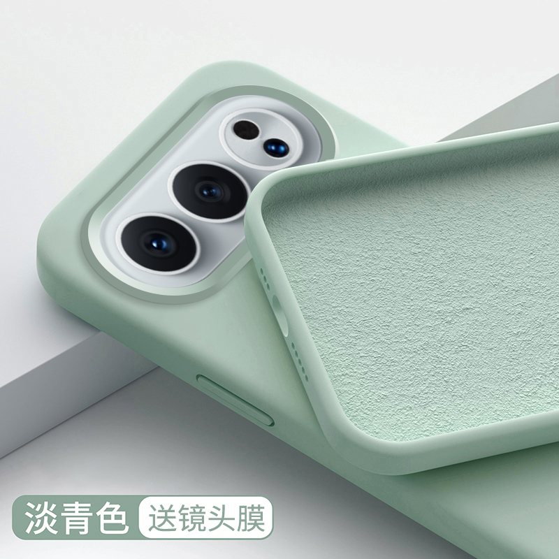 适用荣耀500pro手机壳液态硅胶honor 荣耀500新款男女高级感保护套荣耀400/300pro简约纯色耐脏软糯全包