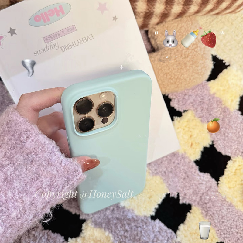 婴儿肤感曼波绿适用Realme真我Neo7手机壳GT7pro液态硅胶GTneo6磨砂se不沾指纹GT5pro加厚全包baby蓝neo3防摔