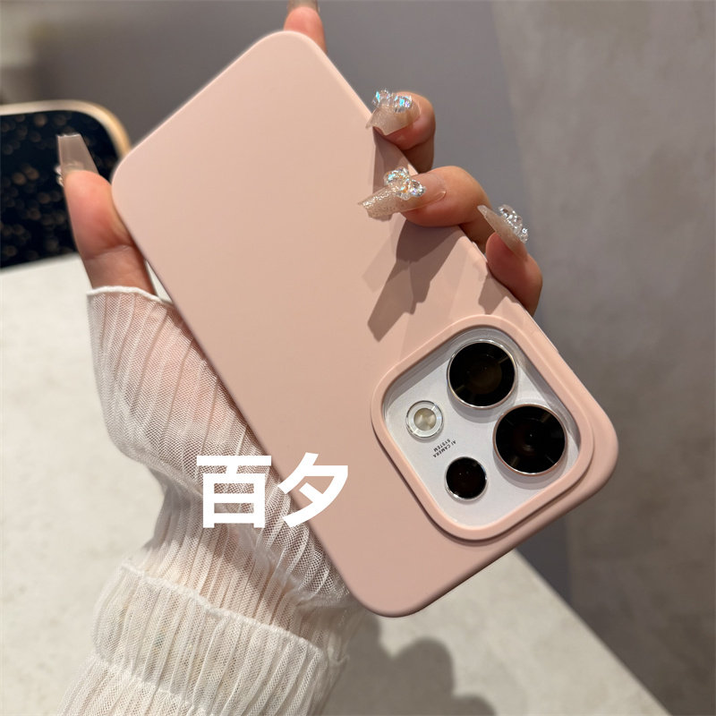 加厚镜头凸起加高OPPO Reno16液态硅胶手机壳reno16pro全包边大孔无合模线软