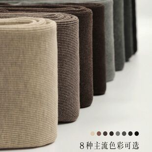 螺纹打底裤女外穿加绒加厚秋冬奶咖焦糖色袜裤踩脚保暖显瘦竖条纹