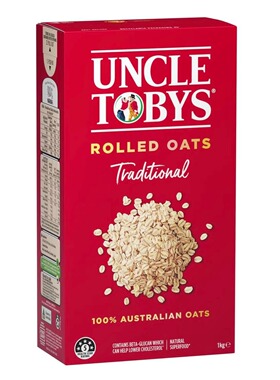 小肚腩澳洲代购  uncle tobys托比叔叔全麦燕麦片 1kg 500g