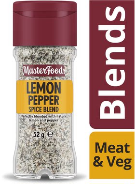 澳洲代购MasterFoods Lemon Pepper柠檬胡椒调味料52g