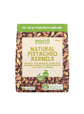 小肚腩澳洲代购Macro Pistachio Kernels开心果仁 250g