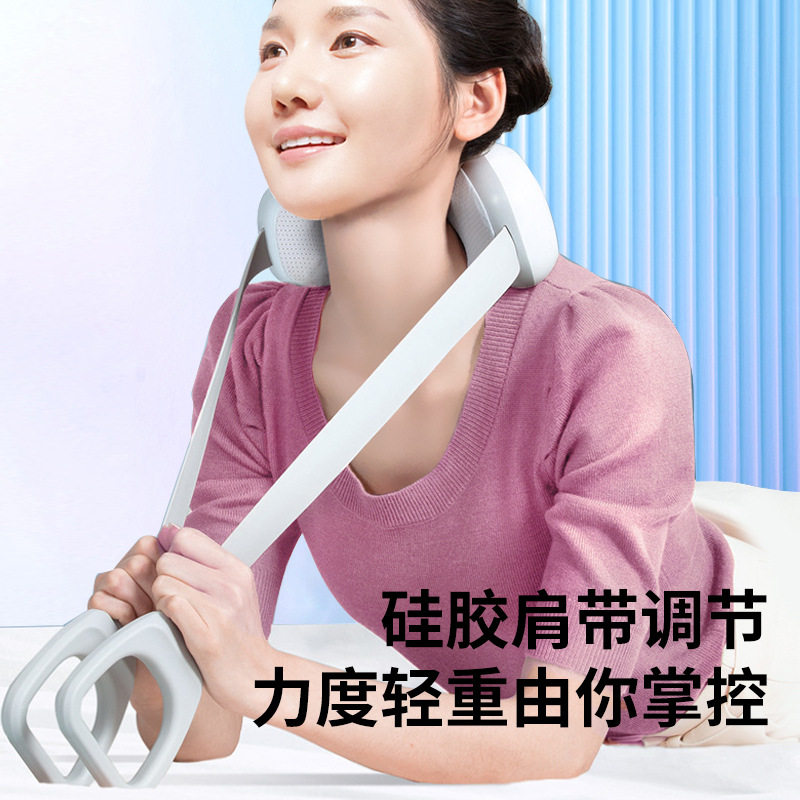 颈椎按器护颈仪夹脖子电动颈椎仪颈部揉捏