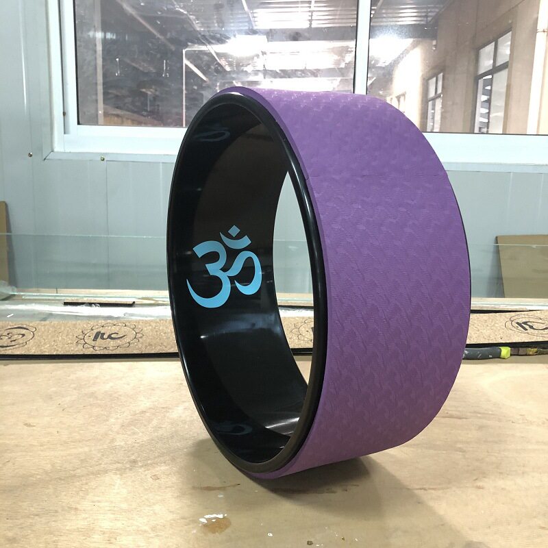 厂家销售瑜伽轮后弯器材新款下腰辅助工具孕妇亲子瑜伽圈普拉提圈