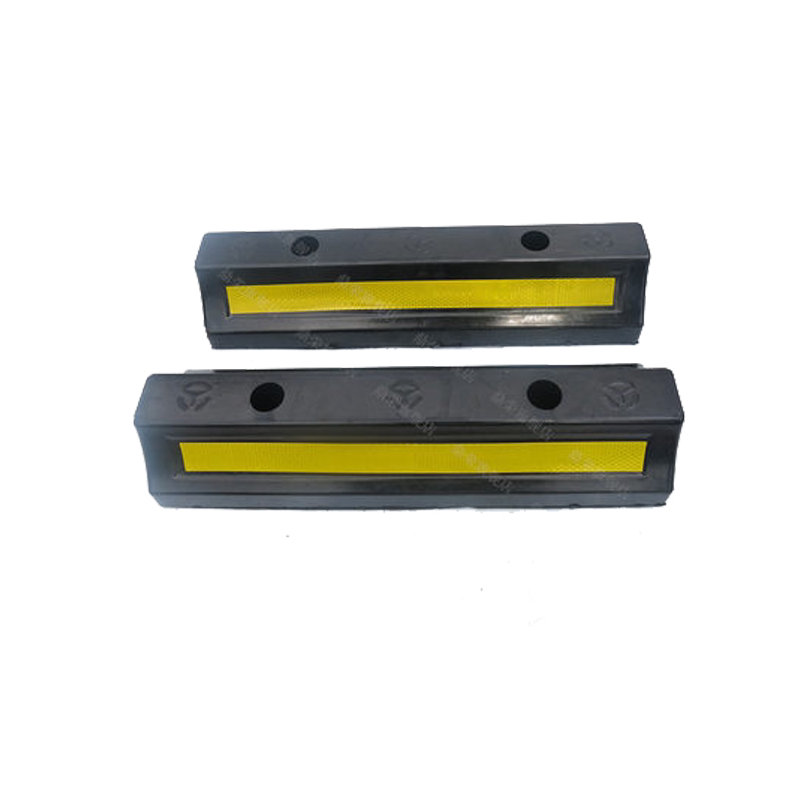 优质单膜橡胶车轮定位器 停车定位器橡胶车档停车 防滑垫汽车车挡