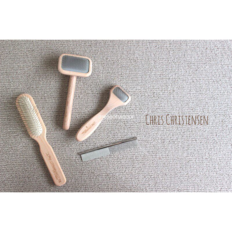 美国克莉斯汀森克里斯克家永备针梳排梳柄梳猫狗开结浮毛拉毛梳子