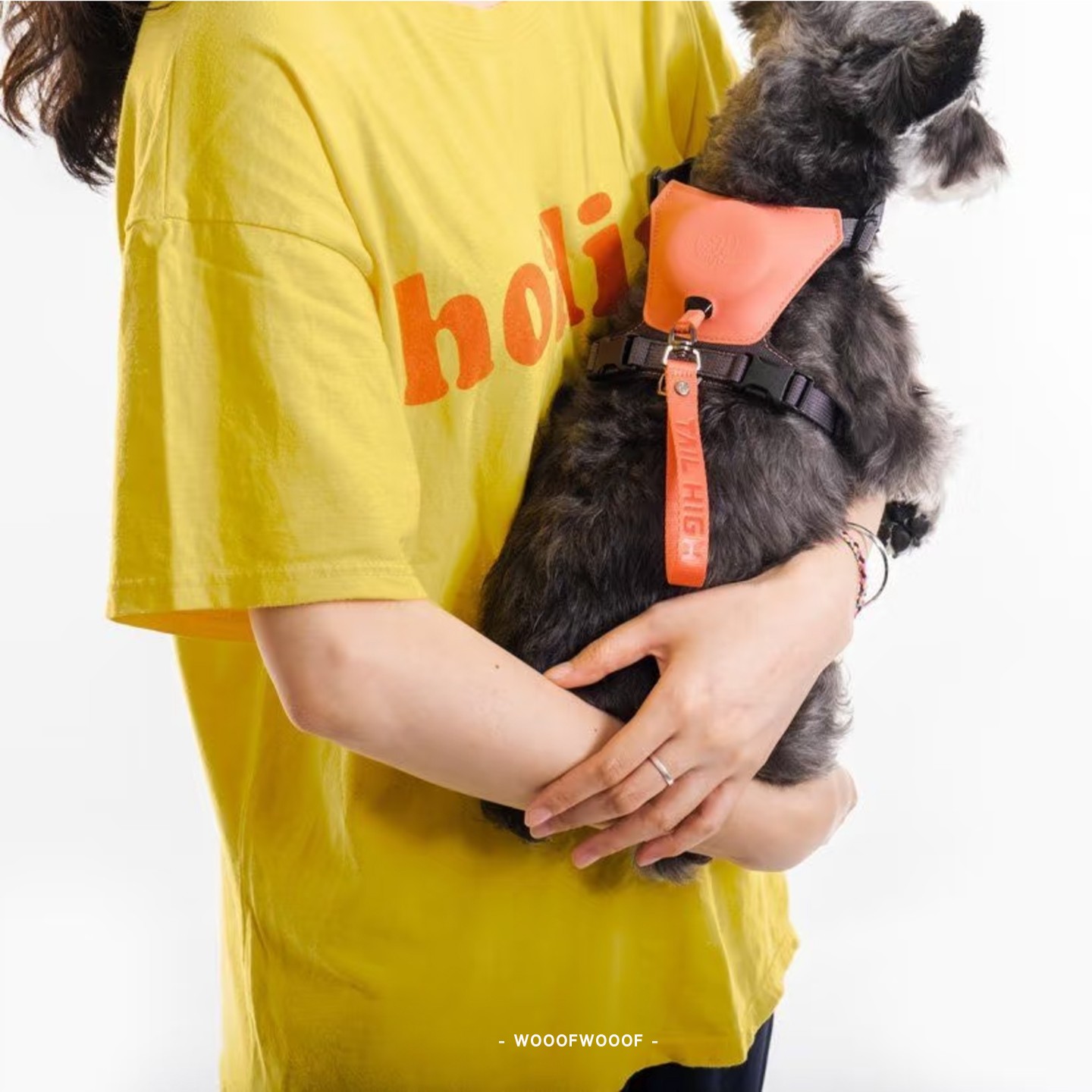 TAILHIGH韩国进口宠物大中小型犬猫防爆冲一体式胸背带项圈牵引绳