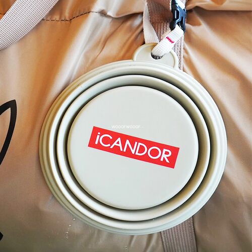 折叠碗iCANDOR韩国进口宠物用品