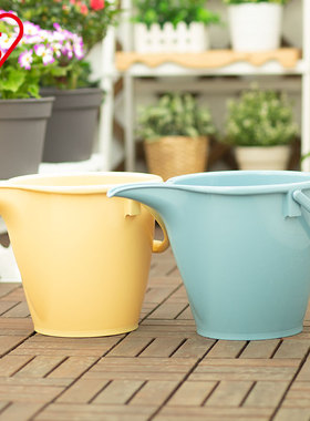 爱丽思GDB-8 大号8L树脂水桶园艺浇花壶手提壶浇水尖嘴桶 包邮