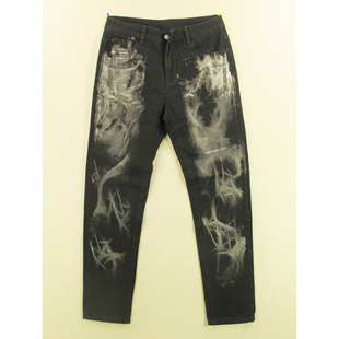 锥形小脚裤 地狱之火狂野长裤 子SM 牛仔裤 3805 美式 W301 男32码