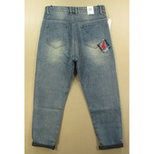 男潮牌春夏季 U314 日系修身 小个子牛仔裤 百搭老爹裤 九分裤 2381