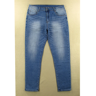 男欧版 0984 怀旧复古弹力柔软紧身小脚KHCO V414 包邮 牛仔裤