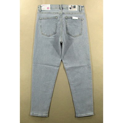 牛仔裤男30码加厚弹力修身锥形小脚裤子外单KHCO包邮Q108/6504-18