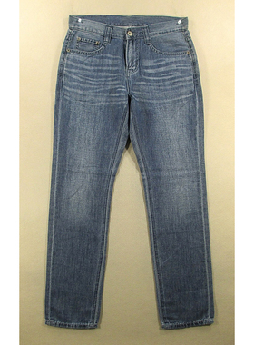 牛仔裤男薄款修身小脚裤SLIM长裤子显瘦全新品*J104/59510-11