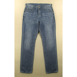 牛仔裤男薄款修身小脚裤SLIM长裤子显瘦全新品*J104/59510-11