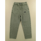 3883 牛仔裤 长裤 R102 男韩版 松紧腰复古宽松锥形老爹哈伦裤