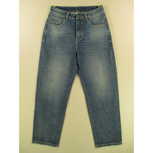 宽松复古慵懒风OS长裤 老爹裤 子全新品 P207 牛仔裤 0502 男29码