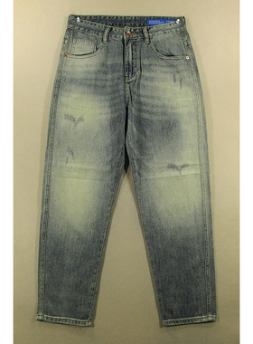牛仔裤男薄款萝卜裤宽松锥形小脚裤长裤子全新品*K204/52503-05