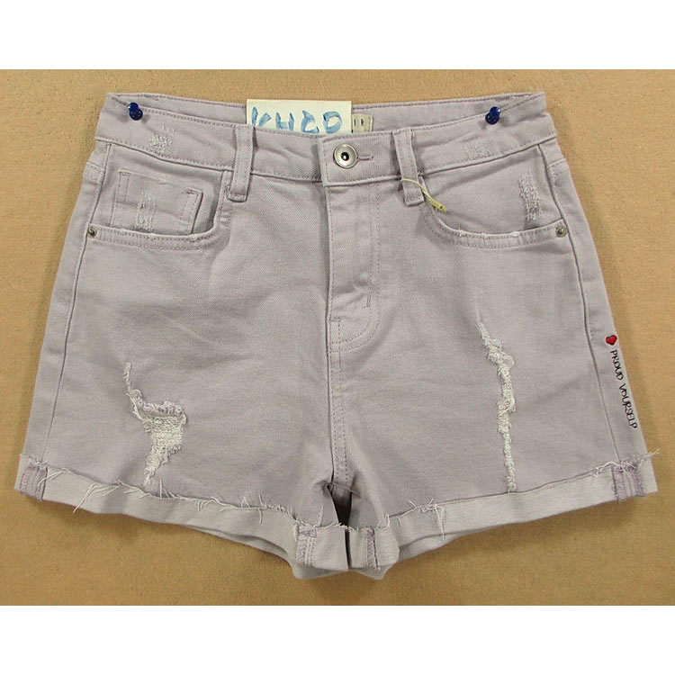 牛仔短裤复古夏季新款高腰宽松