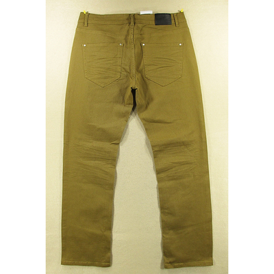 美式彩色休闲牛仔弹力宽松直筒