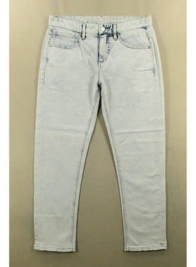 牛仔裤九分裤男薄款弹力修身小脚裤长裤子全新品*Y104/52506-18