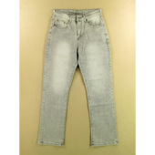 男美式 98586 复古新款 喇叭裤 微喇牛仔裤 子N302 弹力修身 长裤