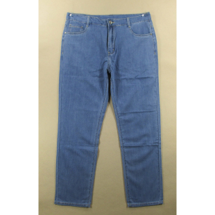 牛仔裤 7512 男38码 复古透气宽松直筒L203 美式 莱塞尔桑蚕丝薄款