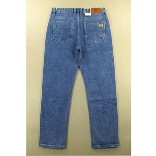 2585 牛仔裤 C101 复古老爹蓝牛纯棉柔软潮牌宽松直筒长裤 男美式