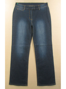 牛仔裤女31码 弹力宽松喇叭阔脚裤加长外单*包邮P307/68056-02