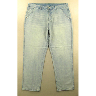 牛仔裤男宽松直筒加长加大码肥佬裤胖子长裤全新品*N103/59504-15
