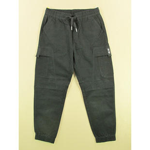 多兜工装 厚款 高腰纯棉束脚九分裤 休闲裤 0504 欧版 W418 男32码