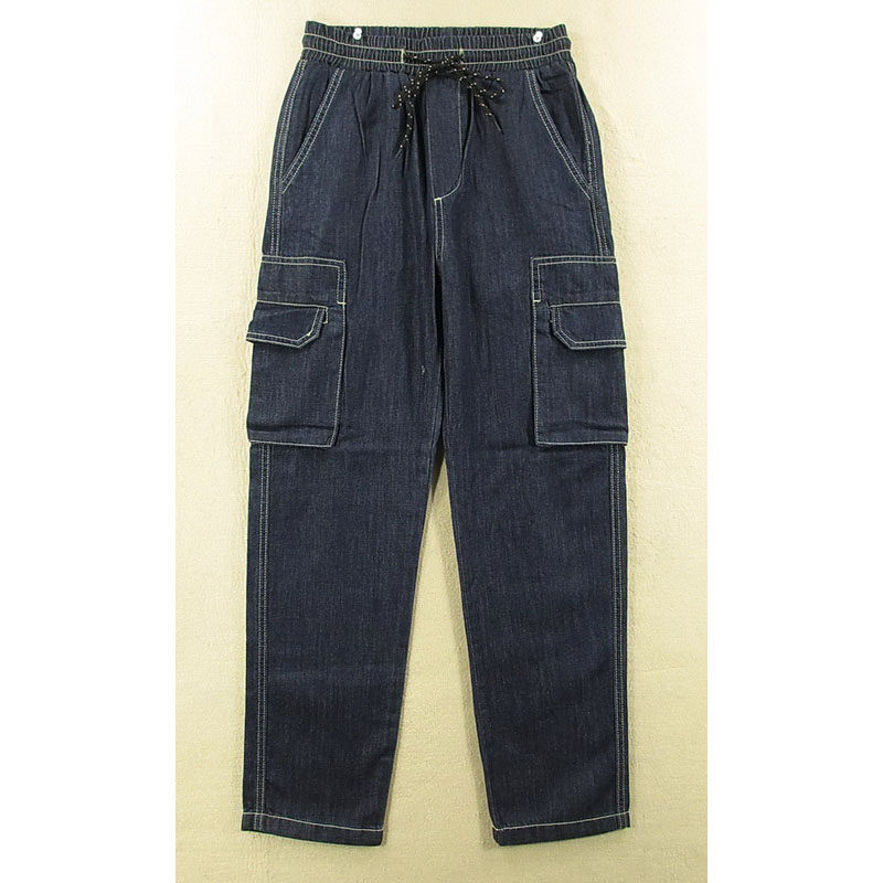 女24-25码薄款纯棉松紧腰