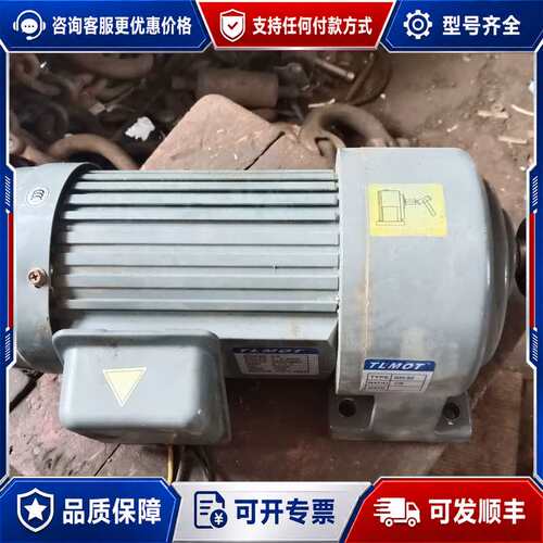 议价TLMOT齿轮减速电机一台，型号GH-22，三相380V电压可维修