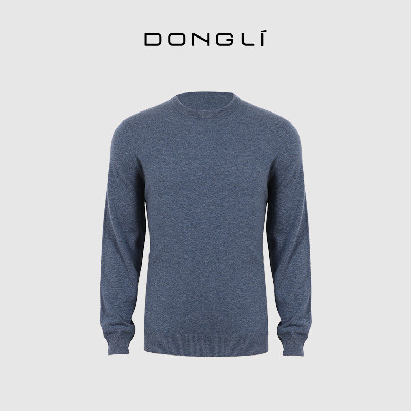 东黎•山羊绒 秋冬男士圆领纯绒保暖宽松舒适百搭套头羊绒衫,男装,羊绒套衫,淘宝优惠券,粉丝福利购,淘宝优惠卷
