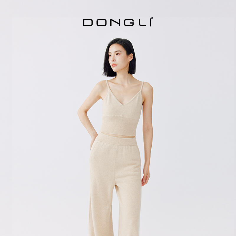东黎秀场同款V领背心吊带