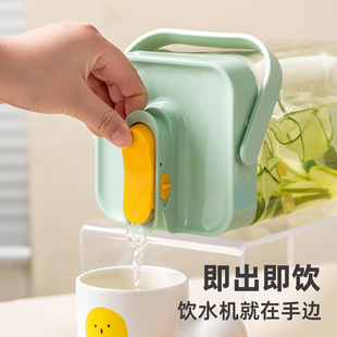 冰箱大容量带水龙头冷水壶家用凉水壶水果壶茶桶 蜜蜂推荐 夏季