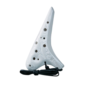 洪啸陶笛12孔SC调 十二孔高音C调 吹《故乡的原风景》初学 专业等