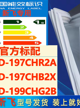 适用新飞BCD 197CHR2A 197CHB2X 199CHG2B冰箱密封条门胶条密封圈
