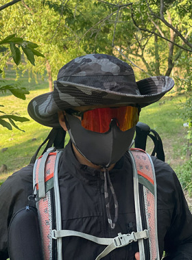 夏季迷彩战术户外登山帽