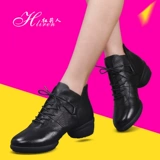 红莉人 Летние танцующие туфли, из натуральной кожи, мягкая подошва