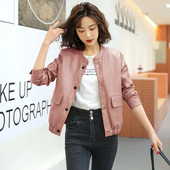 海宁真皮皮衣女短款 小个子皮夹克外套 女士绵羊皮宽松修身 秋季 新款