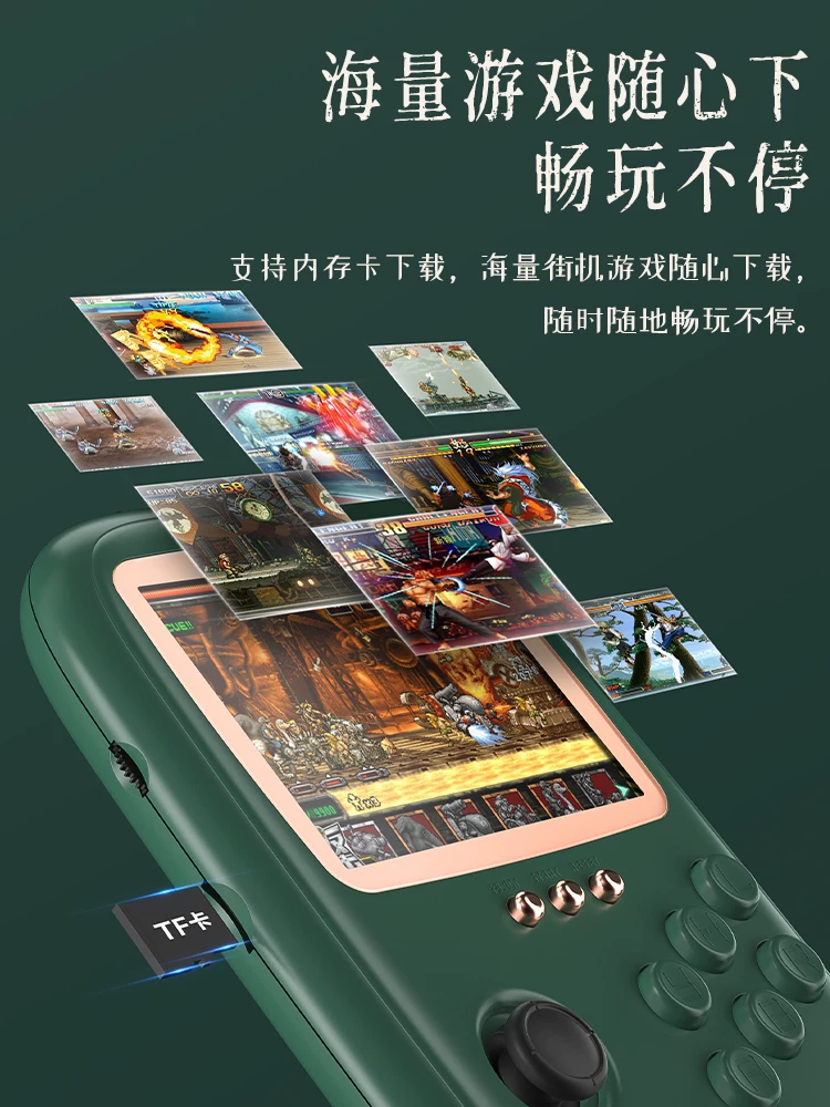 10000+ игр! 2024 новая портативная консоль, ретро HAND HELD игровой набор, ностальгическая классика России, двойной FC подключение к ТВ PSP зарядная «сокровище» два-в-одном подарок на Новый год